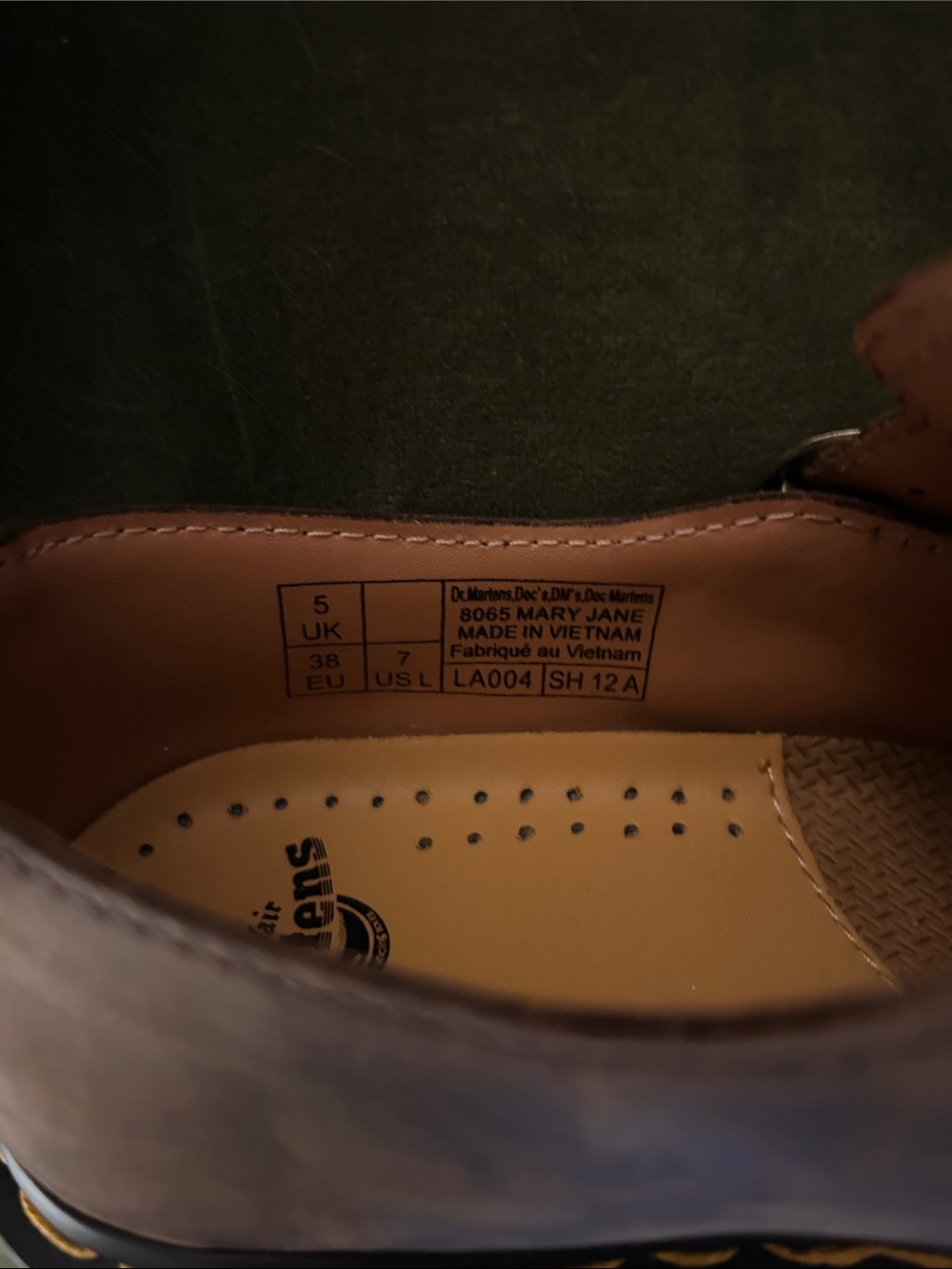 Dr. Martens Double-Buckle Mary Jane Shoes - Brown - Picture 5 of 5